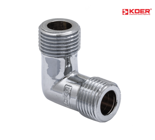 Кут KOER KF.L06M.CHR - 1/2" MM (хром) Кут KOER KF.L06M.CHR - 1/2" MM (хром)