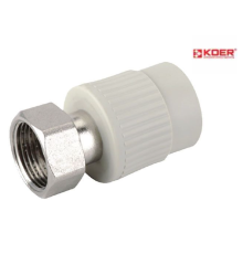 Муфта KOER з накидною гайкою D20*1/2