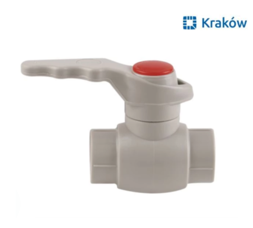 Кран PPR шаровoй Krakow D25 (латунный шар) Кран PPR шаровoй Krakow D25 (латунный шар)