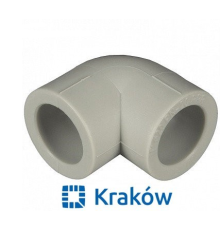 Угол PP-R з'єднувальний Krakow D75*90