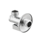 Кран приладовий кутовий Raftec Silver 1/2"*1/2" KFH0101( з фільтром )
