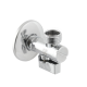 Кран приладовий кутовий Raftec Silver 1/2"*1/2" KFH0101( з фільтром )