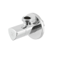Кран приладовий кутовий Raftec Relo Silver 1/2"*1/2" VKE80101 ( з керамічним запірним елементом )