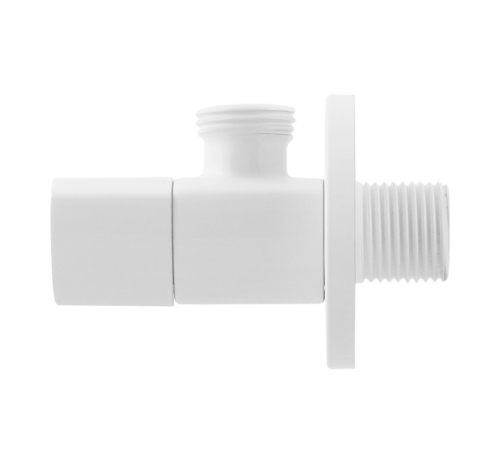 Кран приладовий кутовий Raftec Relo White 1/2"*3/4" VKW80102 ( з керамічним запірним елементом ) Кран приладовий кутовий Raftec Relo White 1/2"*3/4" VKW80102 ( з керамічним запірним елементом )