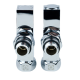 Комплект кутових кранів Raftec RV-5034 1/2"x3/4"
