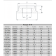 Футорка Raftec 1*3/4" (F0302)
