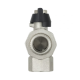 Кран кульовий з американкою Raftec BLACK 1/2" (DRBS1-U) посилений