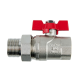 Кран кульовий з американкою Raftec RED 1" (CSA-031)