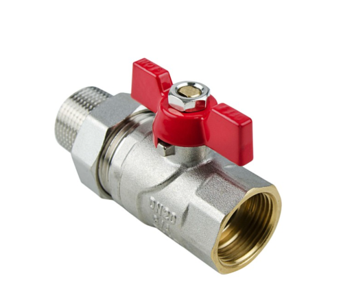 Кран кульовий з американкою Raftec RED 1" (CSA-031) Кран кульовий з американкою Raftec RED 1" (CSA-031)