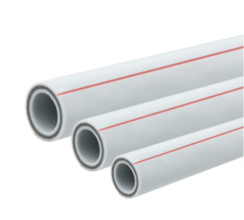 Труба PPR Raftec Fiber Glass PN25 D20 (скловолокно) Труба PPR Raftec Fiber Glass PN25 D20 (скловолокно)