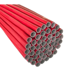 Ізоляція для труб ламінована Teploizol EXTRA 18/6 мм RED