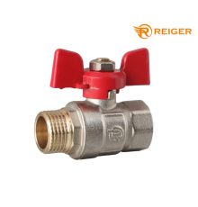 Кран кульовий Reiger - 1" ВЗ