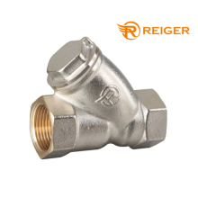 Фільтр грубої очистки Reiger - 1" (нікель)