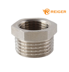 Футорка Reiger - 1*1/2" В (нікель)