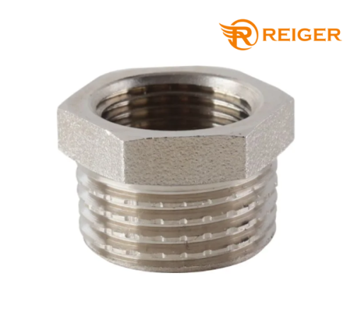 Футорка Reiger - 1*1/2" В (нікель) Футорка Reiger - 1*1/2" В (нікель)