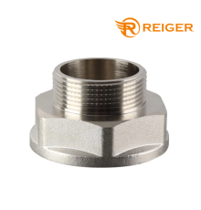Перехідник Reiger - 1*1/2'' (нікель)
