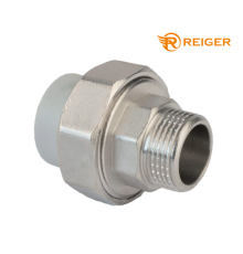 Американка PPR Reiger різьблення зовнішнє D20*1/2"