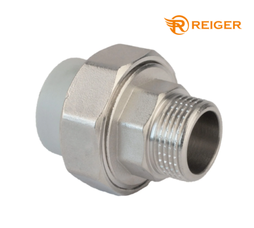 Американка PPR Reiger різьблення зовнішнє D20*1/2" Американка PPR Reiger різьблення зовнішнє D20*1/2"