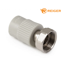 Муфта PPR Reiger з накидною гайкою D20*1/2"