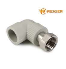 Угол PPR Reiger с накидной гайкой D20*1/2"