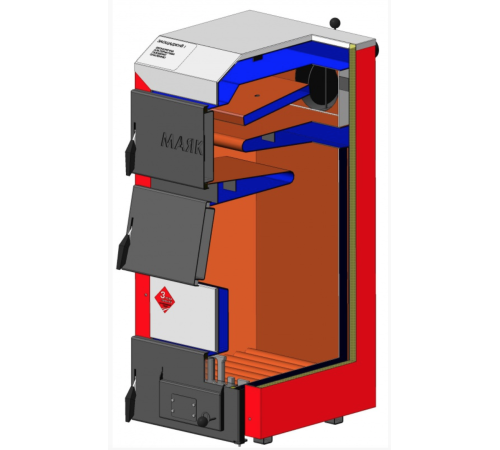 Твердопаливний котел Маяк АОТ-50 STANDARD PLUS 4mm Твердопаливний котел Маяк АОТ-50 STANDARD PLUS 4mm