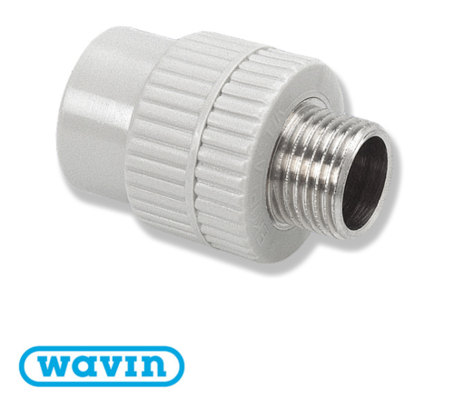 Муфта різьба зовнішня Wavin Ekoplastik МРЗ D20*1/2 (SZЕ02020XX) Муфта різьба зовнішня Wavin Ekoplastik МРЗ D20*1/2 (SZЕ02020XX)