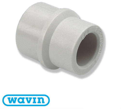 Муфта редукційна В/З Wavin Ekoplastik D25*20 (SRE12520XX) Муфта редукційна В/З Wavin Ekoplastik D25*20 (SRE12520XX)