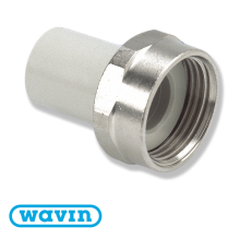 Горло з накидною гайкою РВ Wavin Ekoplastik D20*3/4 (SHM02025XX)