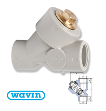 Зворотний клапан Wavin Ekoplastik D20 (SZKL020XXX)