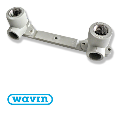 Планка настінна для змішувача Wavin Ekoplastik D20*1/2 (SNKD02020X) Планка настінна для змішувача Wavin Ekoplastik D20*1/2 (SNKD02020X)