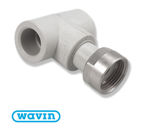 Трійник з накидною гайкою Wavin Ekoplastik D32*3/4 (STKМ03225X) Трійник з накидною гайкою Wavin Ekoplastik D32*3/4 (STKМ03225X)
