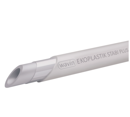 Труби PPR Wavin Ekoplastik Stabi Plus PN25 D40 (алюмінієва фольга) Труби PPR Wavin Ekoplastik Stabi Plus PN25 D40 (алюмінієва фольга)