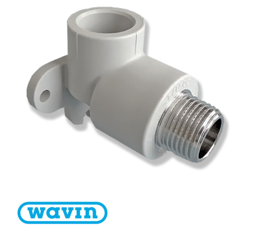 Угол настенный РН Wavin Ekoplastik D20*1/2 (SNKE02020XX) Угол настенный РН Wavin Ekoplastik D20*1/2 (SNKE02020XX)