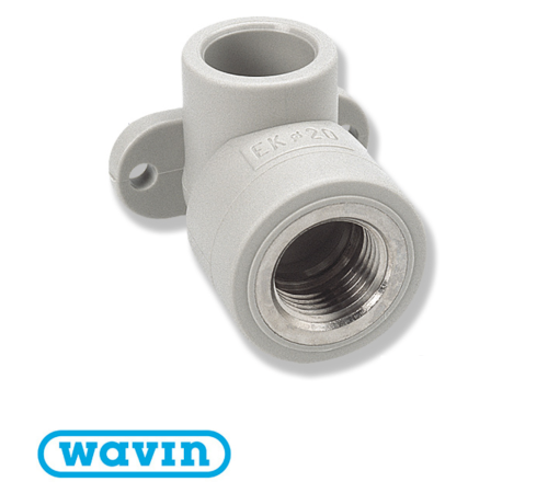 Угол настенный РВ Wavin Ekoplastik D25*1/2 (SNK02520XX) Угол настенный РВ Wavin Ekoplastik D25*1/2 (SNK02520XX)