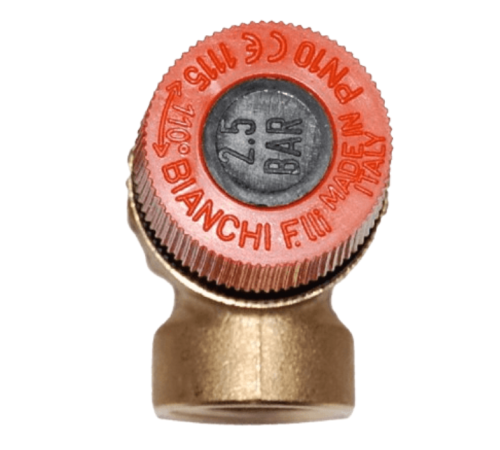 Запобіжний клапан Bianchi 1/2"-1/2" 3 бар (447В000403)