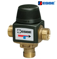 Триходовий змішувальний клапан ESBE VTA312 DN15 1/2" 35-60 С° (31050200)