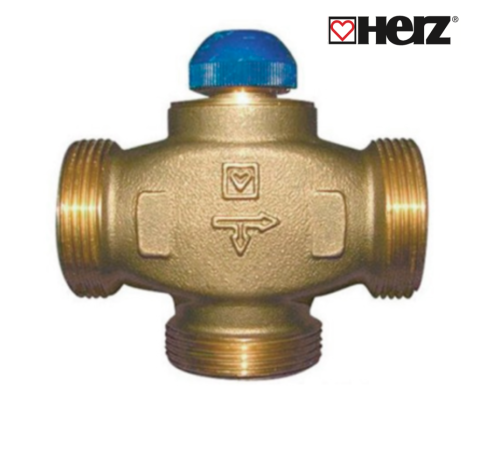 Триходовий розподільний клапан HERZ Calis TS-RD DN32, 1 1/2” (1776141) Триходовий розподільний клапан HERZ Calis TS-RD DN32, 1 1/2” (1776141)