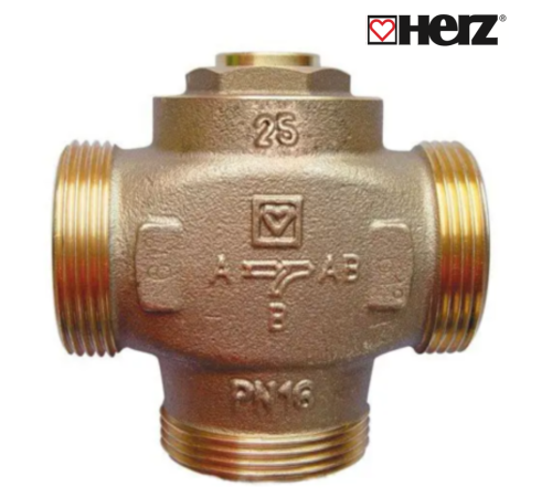 Триходовий змішувальний клапан HERZ Teplomix DN32 1*1/2" 55°C (1776614) Триходовий змішувальний клапан HERZ Teplomix DN32 1*1/2" 55°C (1776614)