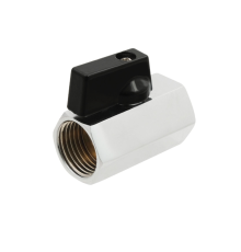 Кран кульовий Raftec BLACK DN10 ВВ 1/2" MINI (RVHSF01)