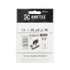 Кран шаровый Raftec BLACK DN10 ВВ 1/2" MINI (RVHSF01)
