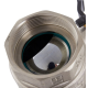 Кран кульовий Raftec BLACK PN20 ВВ 1 1/2" (DRH2)