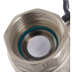 Кран кульовий Raftec BLACK PN20 ВВ 1 1/2" (DRH2)