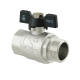 Кран кульовий Raftec BLACK PN20 ВЗ 3/4" (DRB21)
