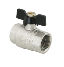 Кран кульовий Raftec BLACK PN40 ВВ 3/4" (DRB2)