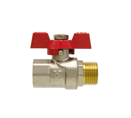 Кран кульовий Raftec RED PN40 НВ 1/2" (CBB-011) Кран кульовий Raftec RED PN40 НВ 1/2" (CBB-011)