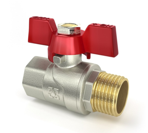 Кран кульовий Raftec RED PN40 НВ 1/2" (CBB-011) Кран кульовий Raftec RED PN40 НВ 1/2" (CBB-011)