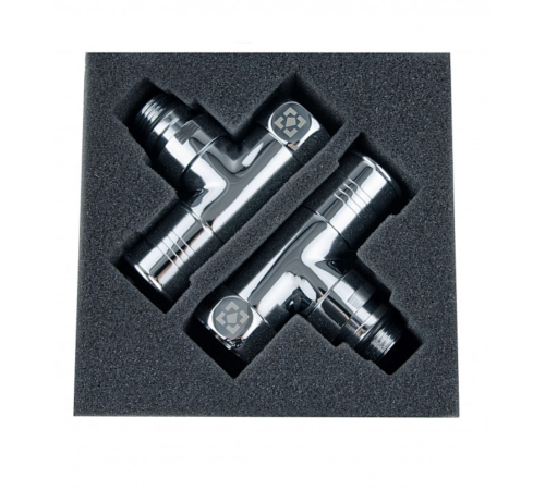 Комплект кутових кранів Raftec RV-2012 1/2"x1/2"