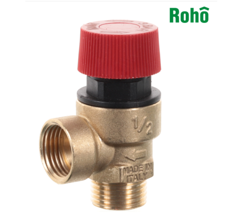 Запобіжний клапан ROHO R2001-30 - 1/2" 3 бар ВЗ Запобіжний клапан ROHO R2001-30 - 1/2" 3 бар ВЗ