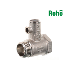 Запобіжний клапан ROHO R2010-050 - 1/2” для бойлера (без ручки)
