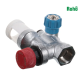Група безпеки бойлера вертикальна ROHO R2110-075 - 3/4*3/4" ВЗ (з перехідником)
